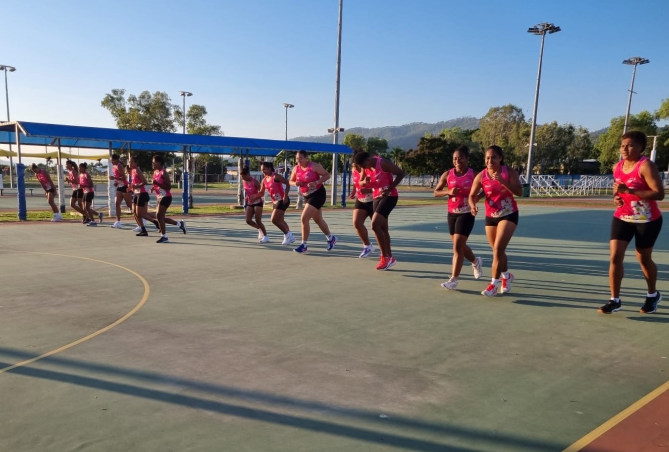 Fiji Baby Pearls training for Northern Pre Season Challenge 